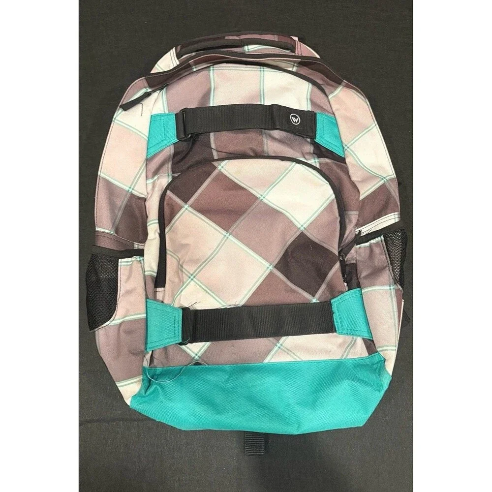 Y2k Burton Shaun White Collection Laptop Backpack Rare Green Brown Snowboard
